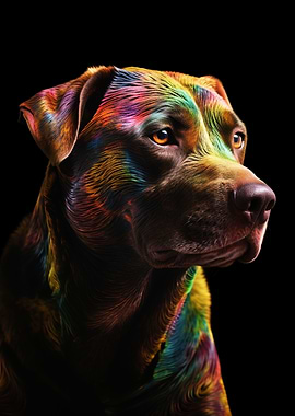 Colorful Dog