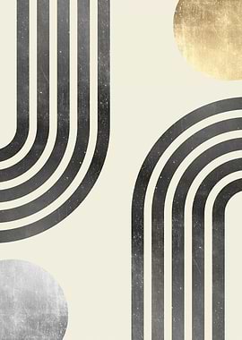 Metal and gold art 9