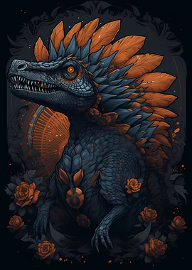 Stegosaurus Fantastical