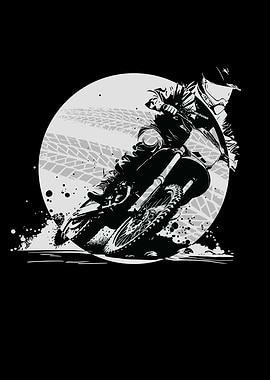Motocross Motorcyclist