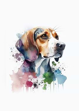 Beagle Watercolors