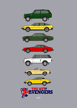 70s New Avengers cars
