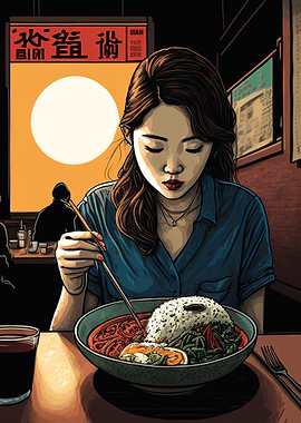 bibimbap korean food