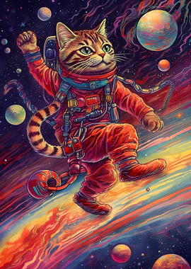 Cat Astronaut