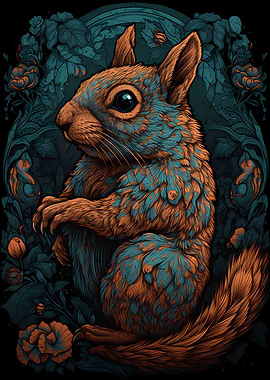 Squirrel Mystical