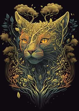 Abyssinian Cat Enchantment