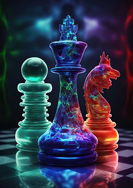 Chess neon