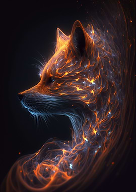 Galaxy Fox Animal