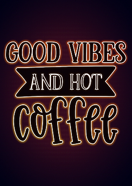 Coffee Neon Poster