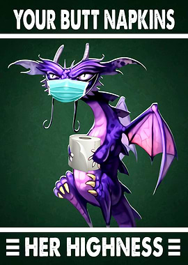 Your Butt Napkins Highness