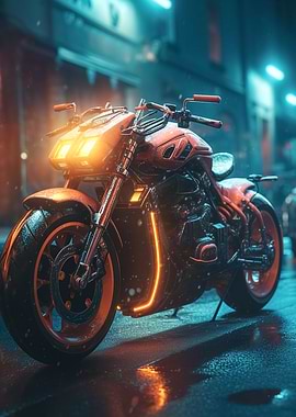 Cyber Motorcycle