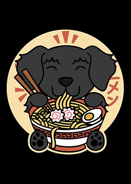 Newfoundland Dog Ramen