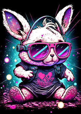 Rabbit neon