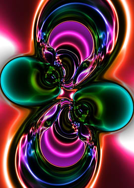 Vibrant Abstract Poster