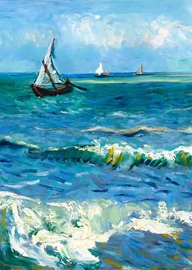 Seascape near Les Saintes