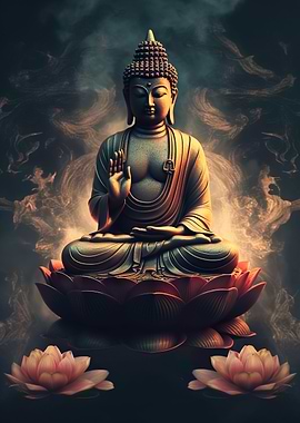 Buddha Lotus Leaf Smoke