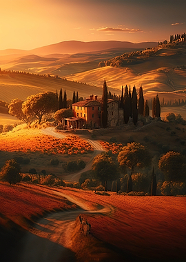 Tuscany Italy Landscape
