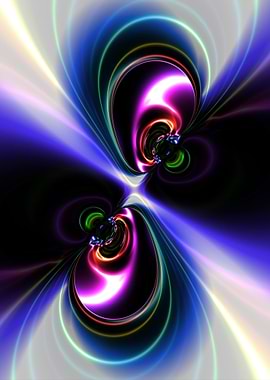 Neon Abstract Digital Art