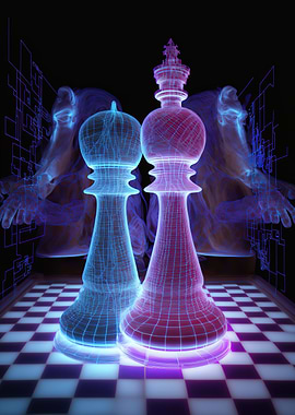 Chess neon