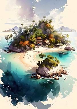 Beautiful island