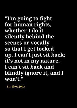 Elton John quotes