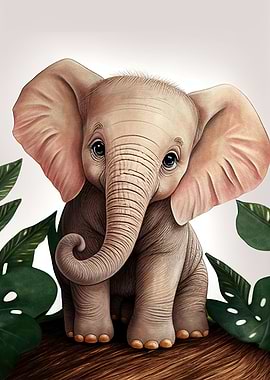 Baby Elephant Cute Animal