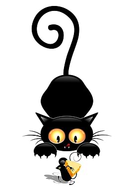 Cat and Mouse Fun Cartoons