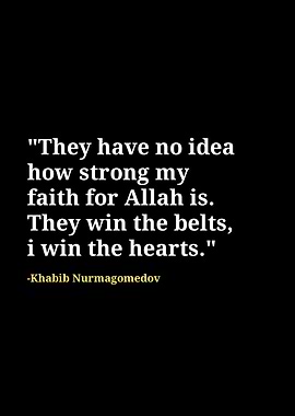 Khabib Nurmagomedov quotes