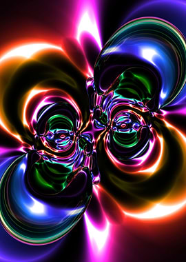 Abstract Geometric 3D Art