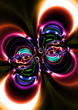 Futuristic Abstract 3D Art