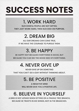 success notes simple dsn