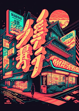 Tokyo neon
