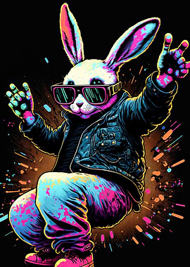 Rabbit neon