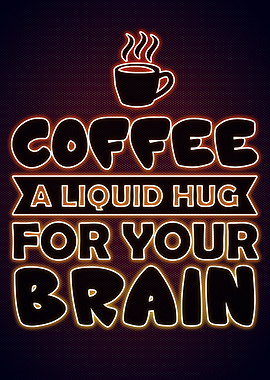 Coffee Neon Poster