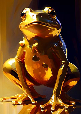 Gold Frog