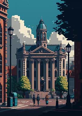 Kassel Pixel art