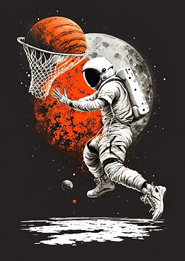 Astronaut Basketball