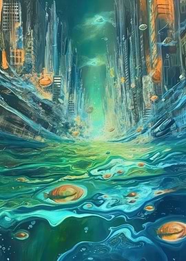 Underwater Cityscape 1