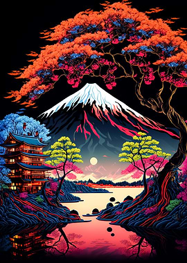 cherry blossom japan magic