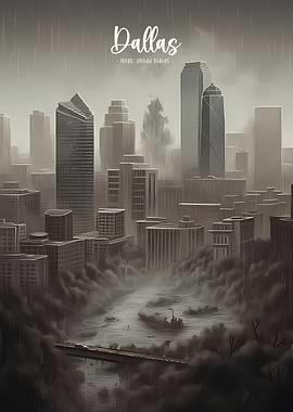 Dallas Downtown skyline