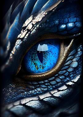 Blue Dragon Eye