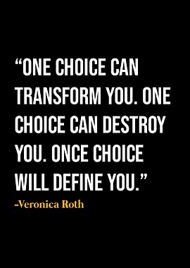 Veronica Roth Quote