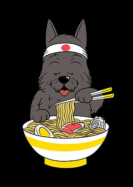 Scottish Terrier Ramen