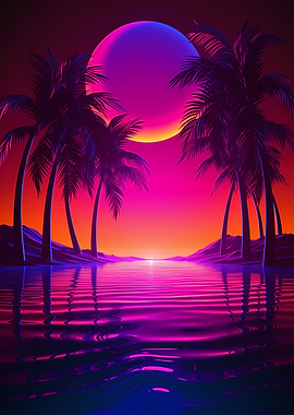 Tropical Beach Sunset 8