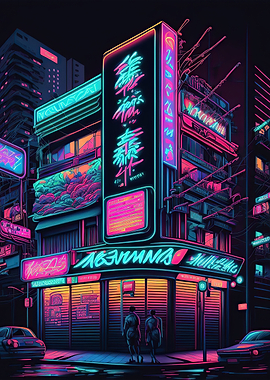 Tokyo neon japanese