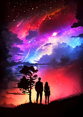 Infinite Sunset Couple