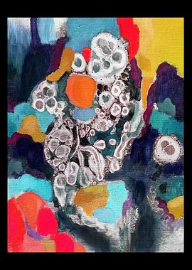 Acid Dream oil painting