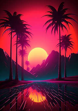 Tropical Beach Sunset 9