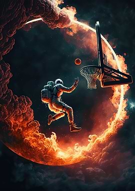 Astronaut Basketball