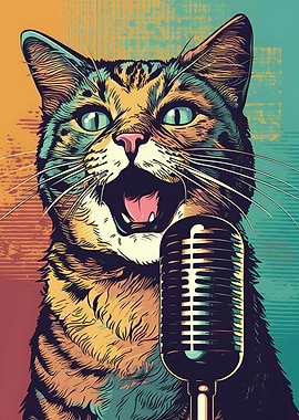 Pop Singer Cat